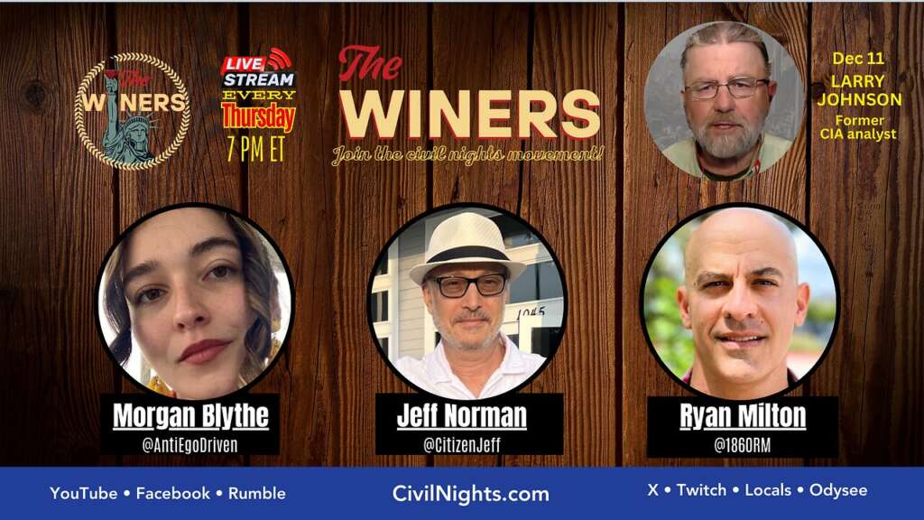 The Winers Ep. 63 (streams live on Dec 11 at