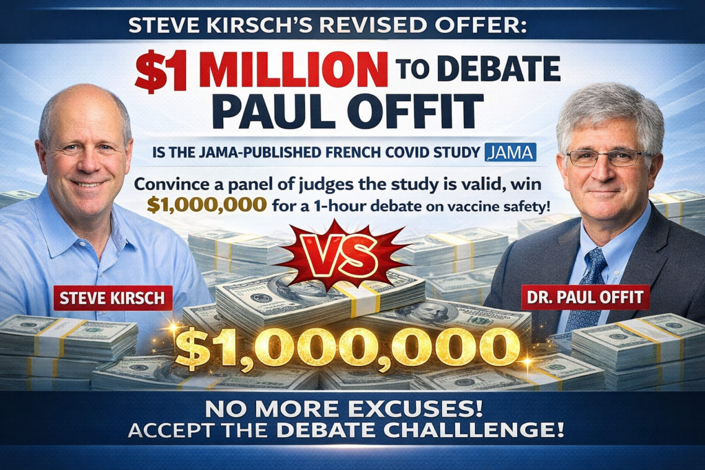 My revised $1M offer to Paul Offit