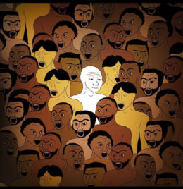 “I’m Sorry It’s Not White.”