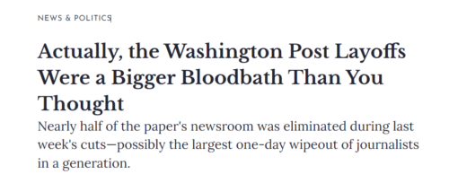 Journalism is dead, long live journalism