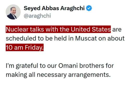 JUST IN – Iran nuclear talks canceled on Friday as U.S. rejects Iranian request to discuss nuclear issues only. Read her…